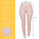 Regular Leggings (8-12 UK Size) - Lilac Daisies