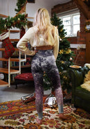Highwaisted Leggings (10-16 UK Size) - Santas Flight