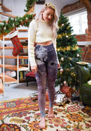 Highwaisted Leggings (10-16 UK Size) - Santas Flight