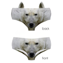 Ear Pantie - Polar Bear (6-10 UK Size) - Kukubird-UK