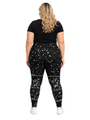 Curve Leggings (14-18 UK Size) - Dark Forest - Kukubird-UK