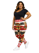 Curve Leggings (14-18 UK Size) - Pugmas - Kukubird-UK