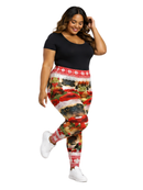 Curve Leggings (14-18 UK Size) - Pugmas - Kukubird-UK