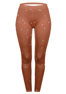 Regular Leggings (8-12 UK Size) - Small Flowers