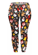 Curve Leggings (14-18 UK Size) - Christmas Things