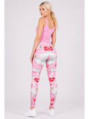 Regular Leggings (8-12 UK Size) - Origami Love Doves - Kukubird-UK