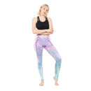 Regular Leggings (8-12 UK Size) - Luminous Leaves Active - Kukubird-UK
