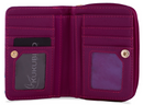 Kukubird Medium Purse 2 owl's love - Purple - Kukubird_UK