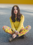 Regular Leggings (8-12 UK Size) - Florals Large Flowers