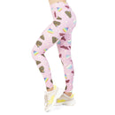 Regular Leggings (8-12 UK Size) - Poopicorn - Kukubird_UK